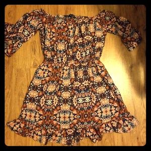 Off the shoulder dress